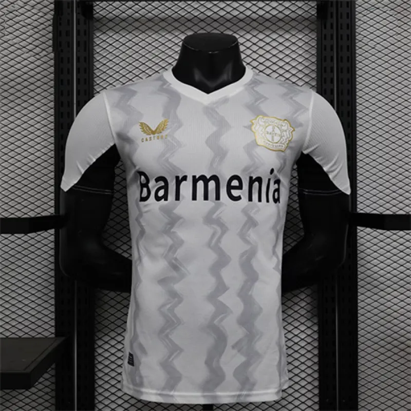 Bayer Leverkusen 2024/25 Player Edition away kit, white