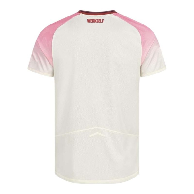Set di maglia bambini in trasferta del Bayer Leverkusen 2025/26 - Rosa/Bianco