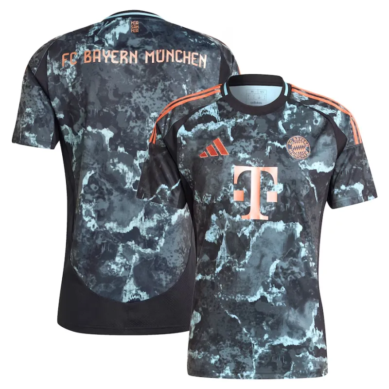Bayern Munich 2024/25 Away Jersey Replica - Black