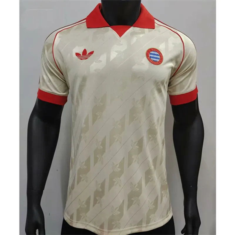 Equipación edición jugador del Bayern Munich 2024/25 - Color crema