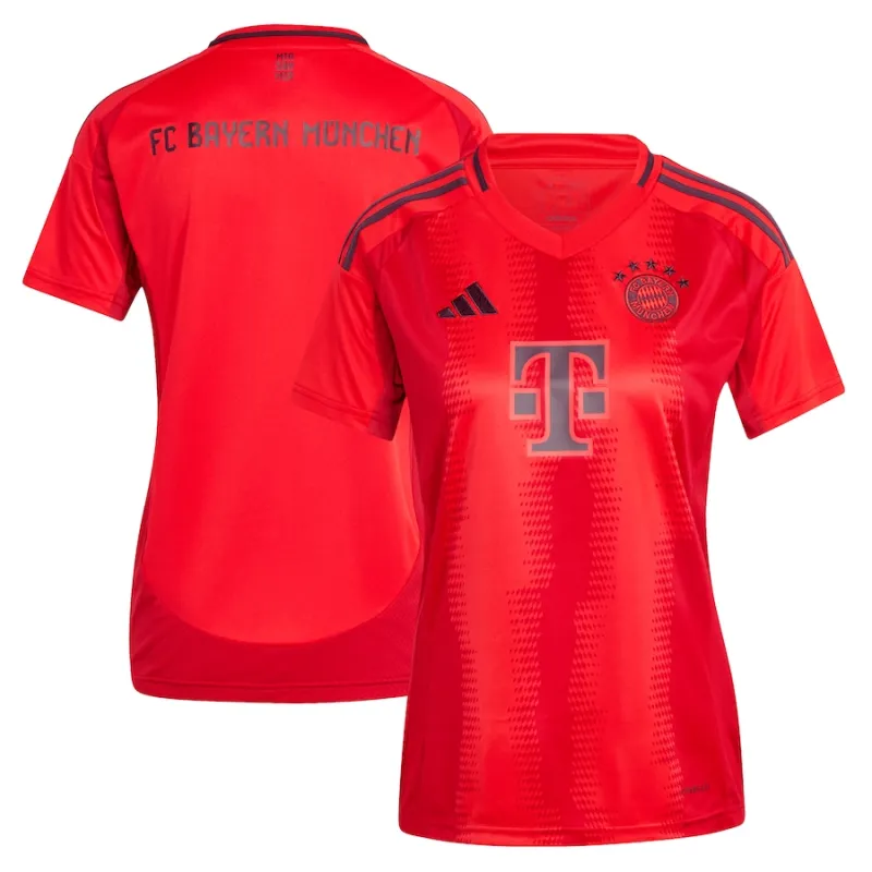 Abbigliamento di casa delle giocatrici della Bayern Munich 2024/25 - Rosso