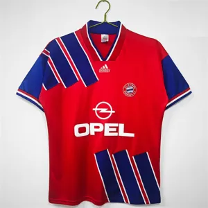 Bayern München 1993-95 Heim-Retro-Trikot - Rot