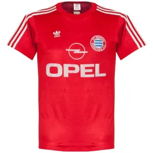 Bayern München 1989 - 1991 Heim-Retro-Trikot - Rot