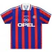 Maglia retro di casa della Bayern Munich 1995 - 1997 - Rosso e Blu