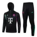 Bayern Munich Kids' 2024/2025 Hooded Tracksuit - Black