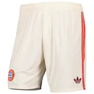 Bayern Munich white third shorts for the 2024/2025 season