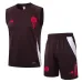 Gilet de training et shorts marrons du Bayern Munich 2024/25