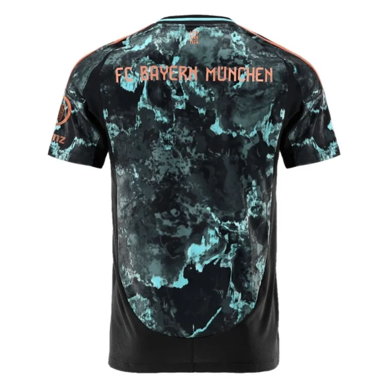 FC Bayern Munich 2024/25 Kids' Away Jersey - Player Version, Black