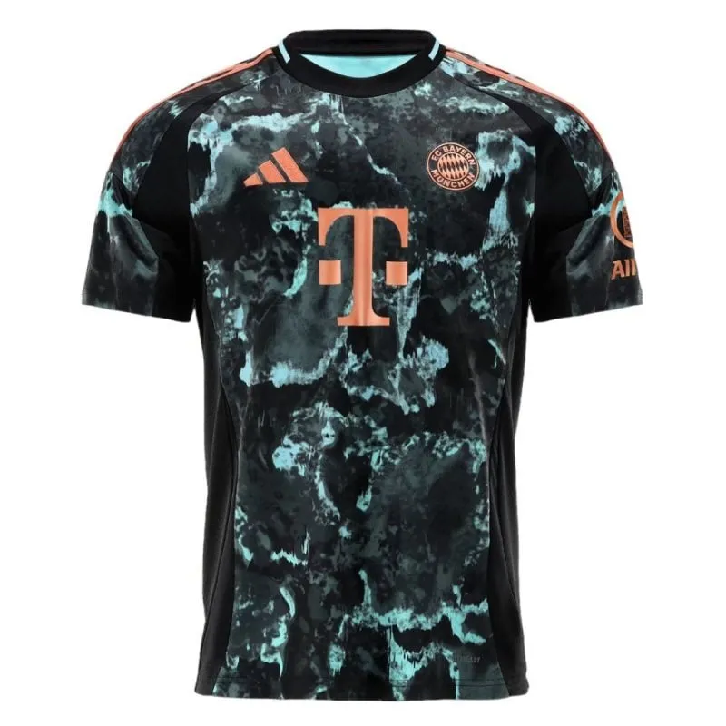 Bayern Munich 2024/25 Ensemble Maillot Extérieur Enfant Réplique - Noir