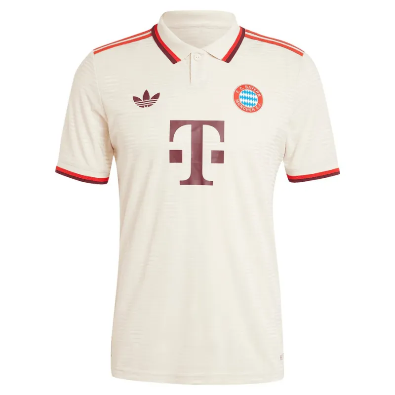 Maglia Terza Bayern Munich 2024/25 - Versione Tifoso (Cremisi)