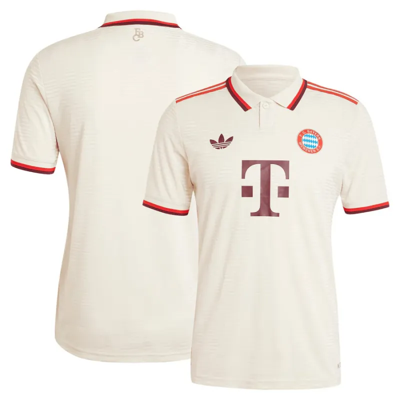 Maglia Terza Bayern Munich 2024/25 - Versione Tifoso (Cremisi)