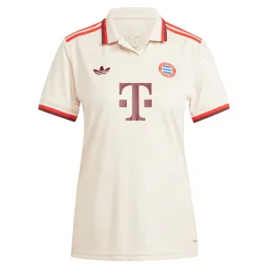 Women's 2024/25 Bayern Munich Third Jersey - Fan Version (Cream)