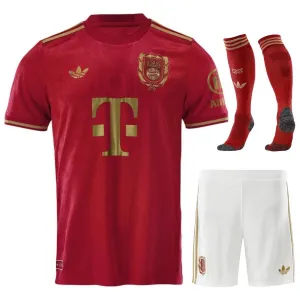 Kit della Versione Tifoso del 125° Anniversario di Bayern Munich (Rosso)