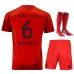 Kit Étoile Junior Domicile Bayern Munich 2024/25 - Version Supporter (Rouge, Kimmich)