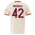 Kinder-Drittes Trikot-Set von Bayern München 2024/25 - Fan-Version (Creme, Musiala)