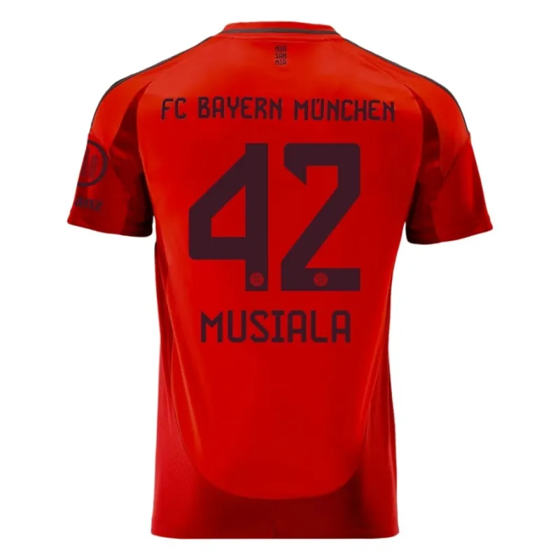 MUSIALA Bayern Munich 2024/25 Home Jersey - Red