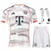 Bayern Munich Kids' Kit 2025/26 Away - White