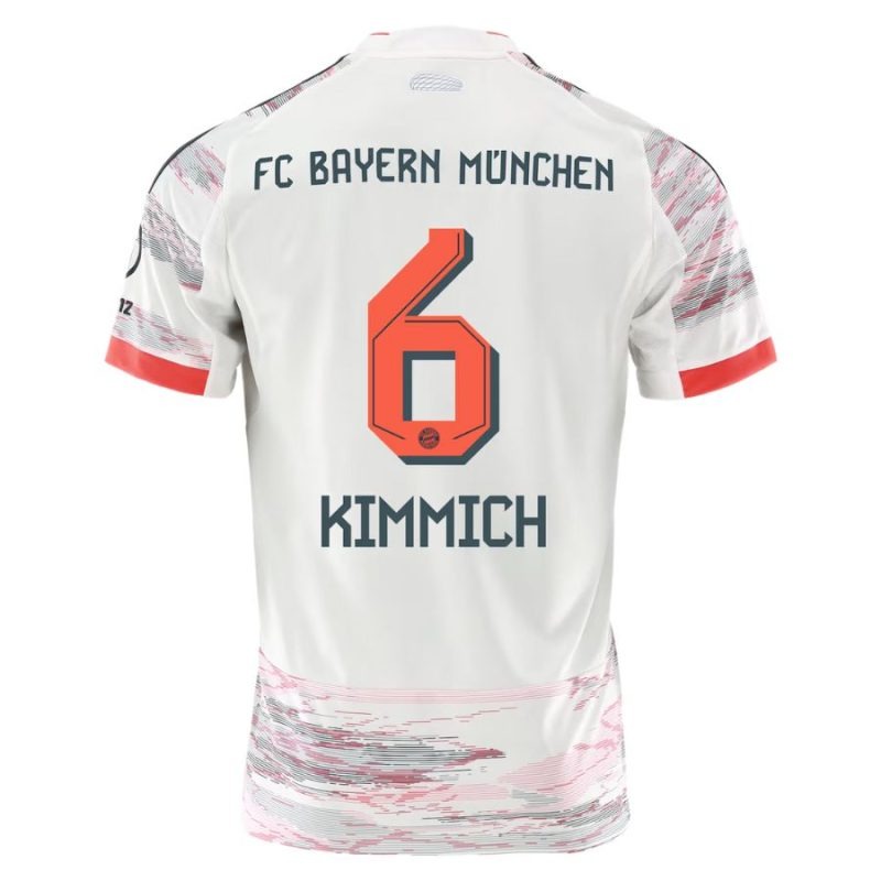 Maglia trasferta Bayern Munich KIMMICH 2025/26 - Bianca
