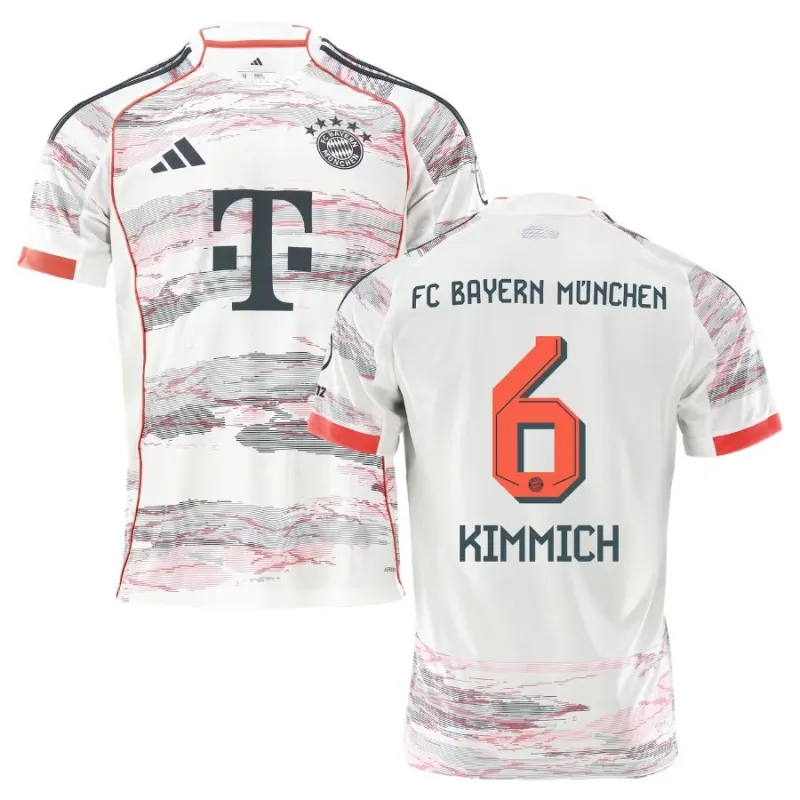 Maglia trasferta Bayern Munich KIMMICH 2025/26 - Bianca