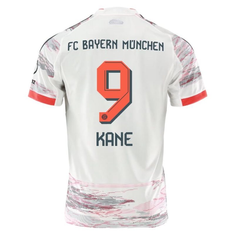 Bayern München KANE 2025/26 Auswärts-Trikot - Weiß