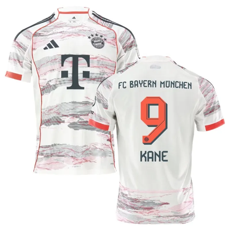 Bayern München KANE 2025/26 Auswärts-Trikot - Weiß