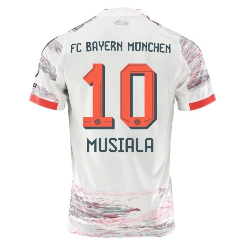 Maglia trasferta Bayern Munich MUSIALA 2025/26 - Bianca