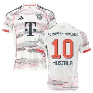 Bayern München MUSIALA 2025/26 Auswärts-Trikot - Weiß