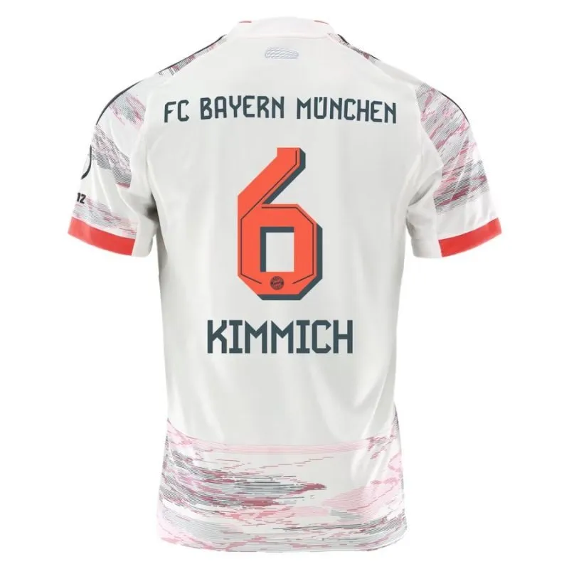 Bayern Munich KIMMICH Kids' Kit 2025/26 Away - White