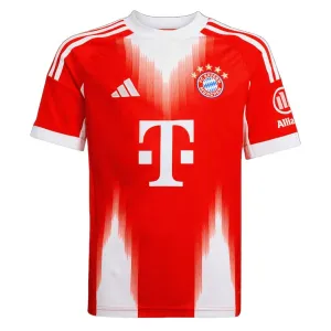 Bayern Munich Kids' 2025/26 Home Jersey - Red