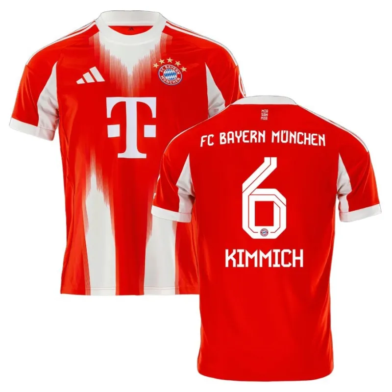 Bayern München KIMMICH 2025/26 Heimtrikot - Rot