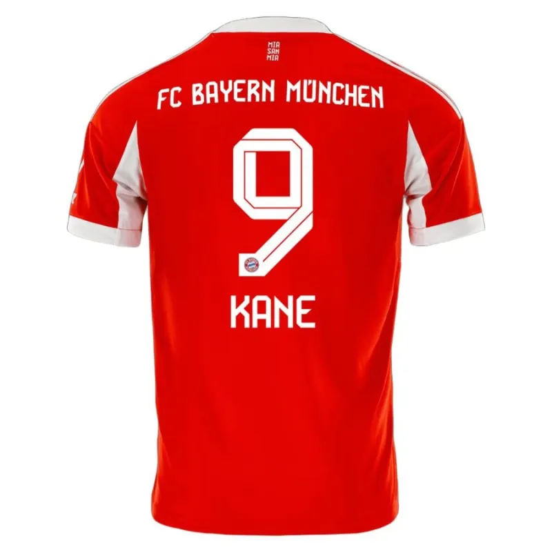 Bayern Monaco KANE 2025/26 Maglia di casa - Rosso