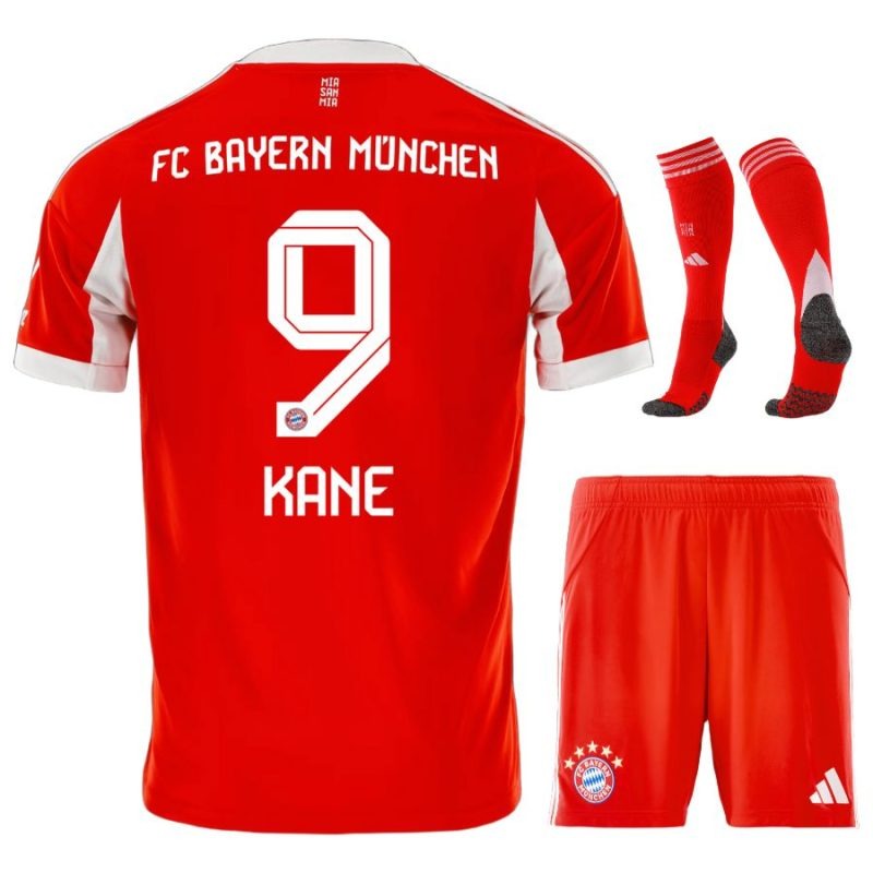 Bayern München KANE Kinder 2025/26 Heim-Kit - Rot
