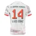 Bayern Munich LUIS DIAZ Kids Kit Away Jersey 2025/26 - White