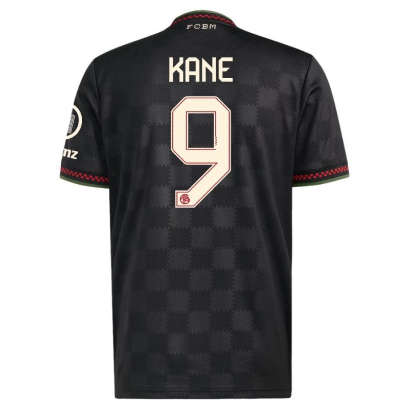 Bayern Monaco KANE Maglia Terza 2025/26 - Nero