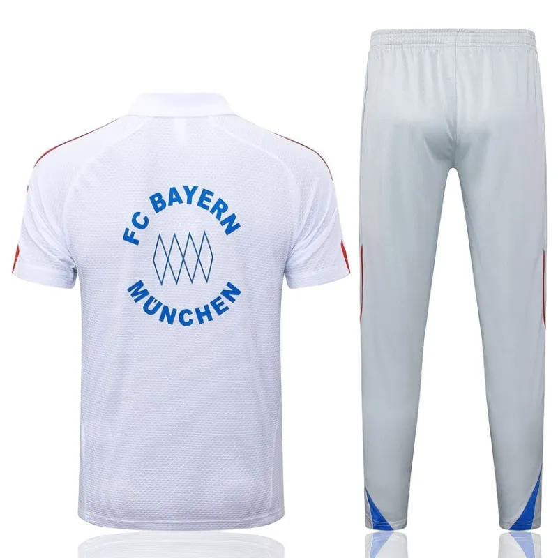 Bayern Monaco 2025/26 Polo sportiva - Bianca