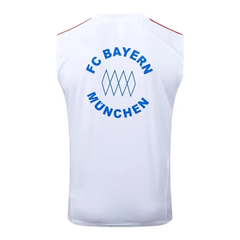 Bayern Monaco 2025/26 Set Pantaloncini e Canotta - Bianco