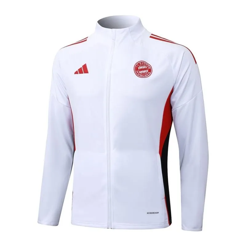 Bayern München 2025/26 Sportjacke - Weiß