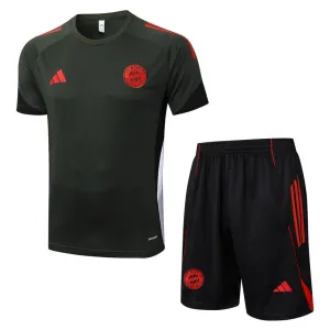 Bayern Munich 2025/26 Training Jersey + Shorts - Black
