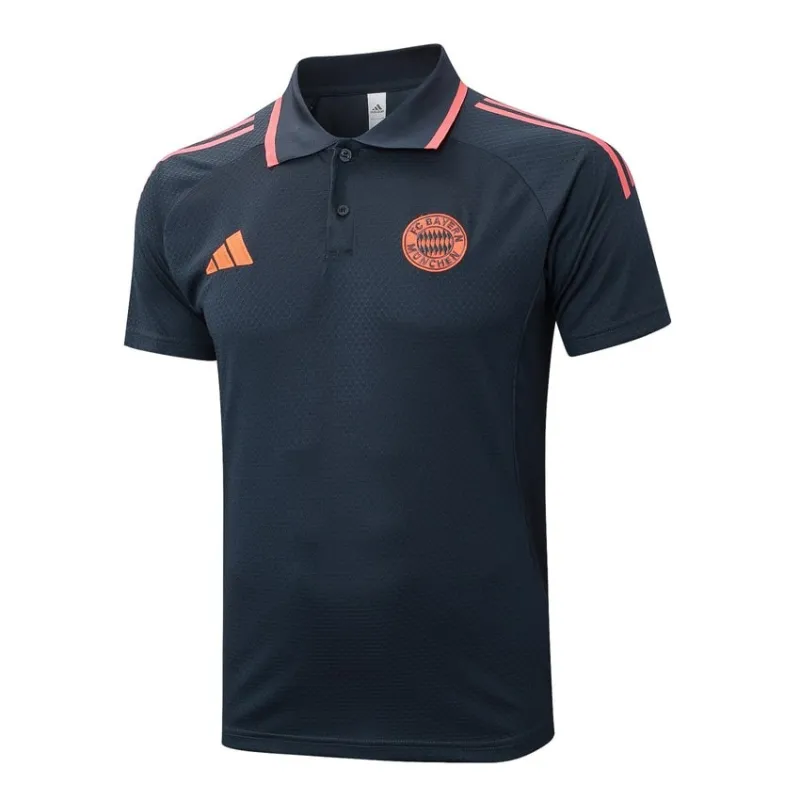 Bayern Munich 2025/26 Sports Polo - Black