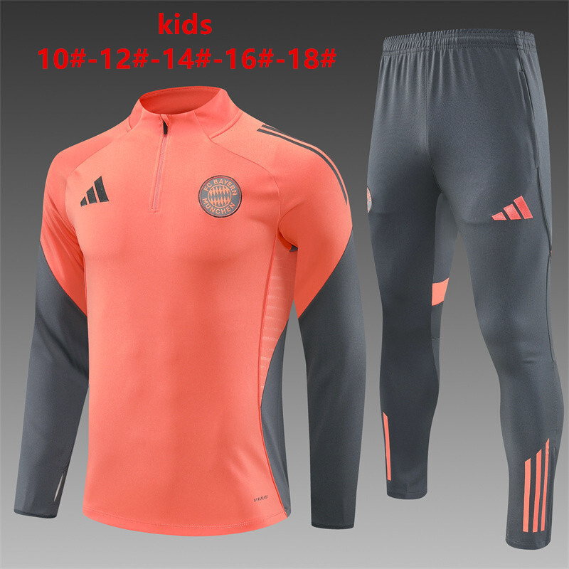 Bayern München 2025/26 Kinder Sportanzug orange