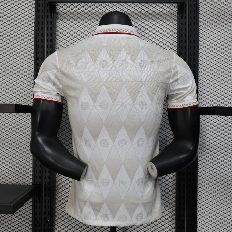 Bayern Munich 2025/26 Anniversary Edition Player Jersey - White