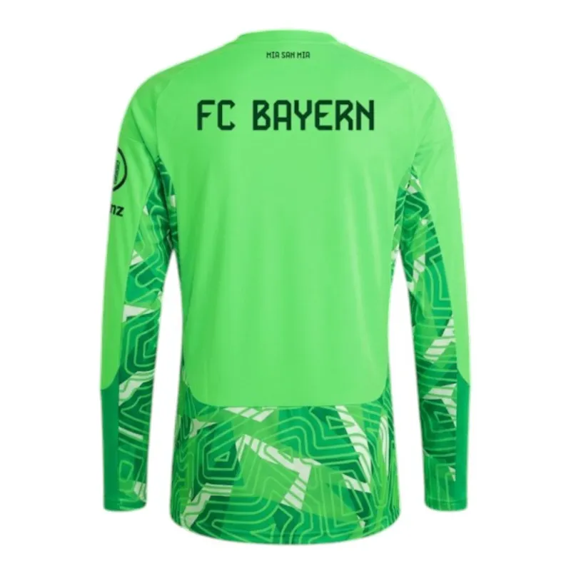 Maillot Manches Longues Gardien Bayern Munich 2026/27 Vert