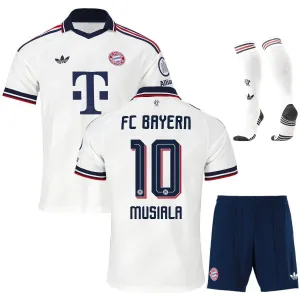 Bayern Munich MUSIALA 2026/27 Away Kids Kit Jersey
