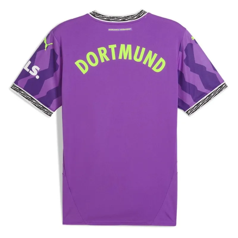 BVB Dortmund 2024/25 Home Goalkeeper Player Jersey Purple