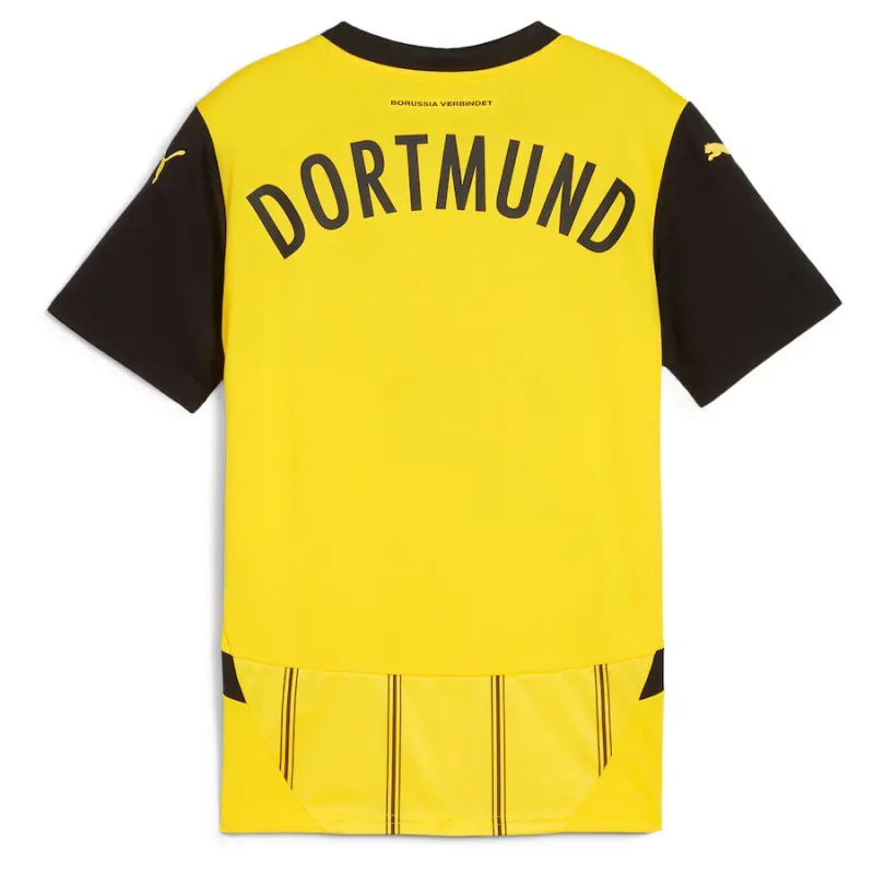 Borussia Dortmund 2024/25 Maillot Domicile Réplique Enfant - Jaune