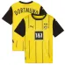 Borussia Dortmund 2024/25 Maillot Domicile Réplique Enfant - Jaune