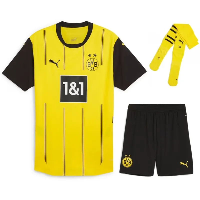 Kit domicile enfant 2024/25 de Borussia Dortmund - Jaune