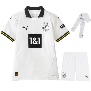 Borussia Dortmund 2024/25 Kids Third Replica Kit - White