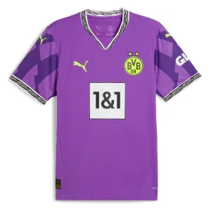 Borussia Dortmund 2024/25 Camiseta Portero Réplica - Violeta