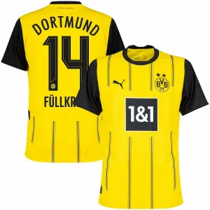 Borussia Dortmund 2024/25 Maglia Casa Replica - Giallo